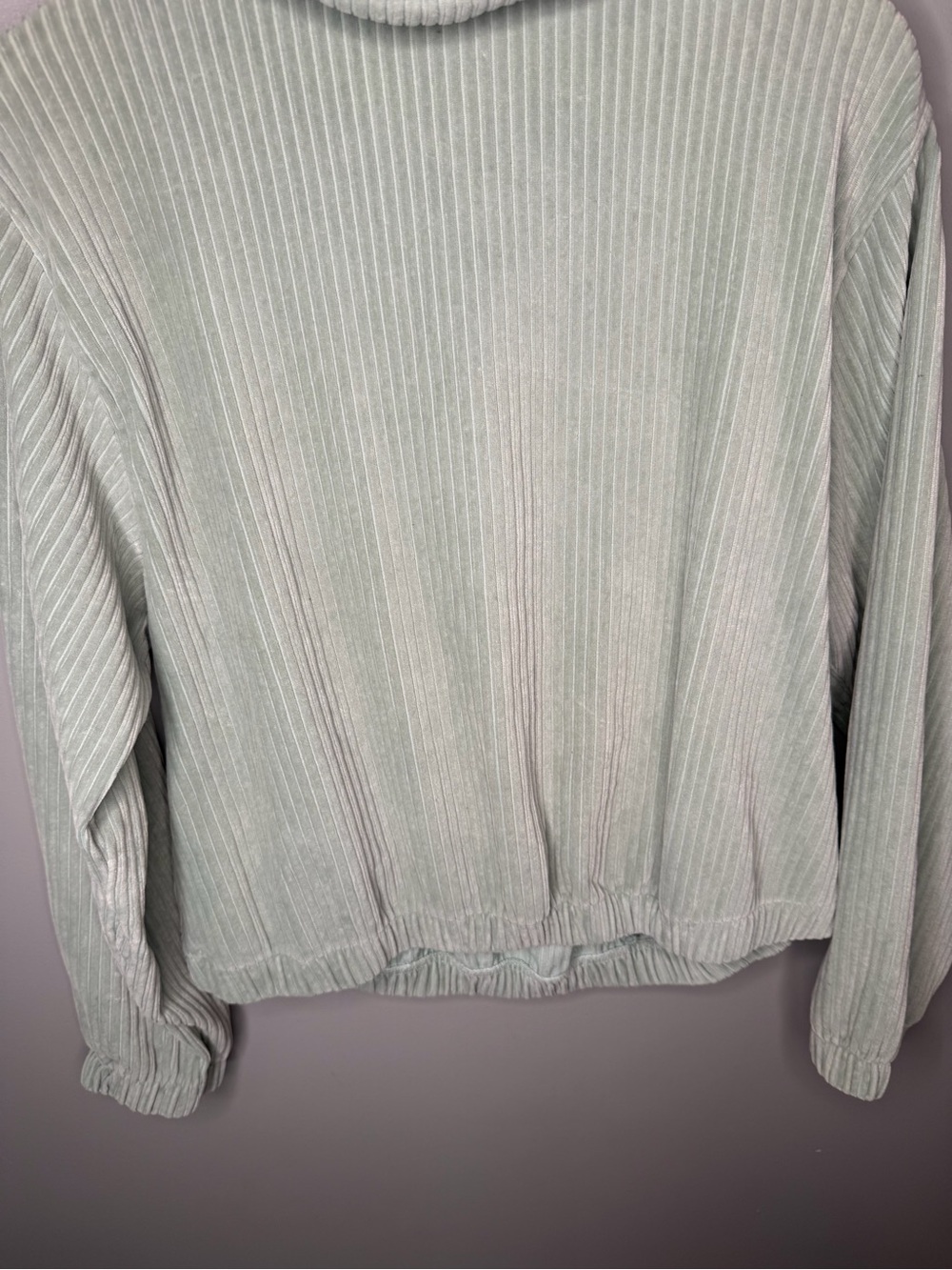 Free People Serena Corduroy Pullover - Sea Mist - Picture 7 of 10
